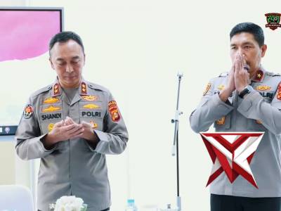 Kapolda memimpin giat coffee morning