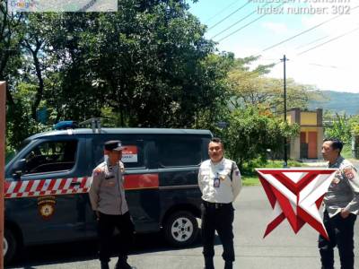 Menjamin keamanan dulur-dulur di wilayah Lawang, Personel Unit Patroli  Polsek Lawang