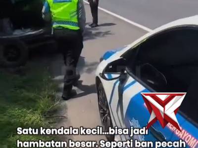Dalam situasi darurat di tengah arus balik Lebaran 2026, kehadiran polisi kembali dirasakan langsung