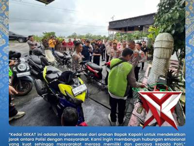 Menindaklanjuti arahan Kapolri, Kapolda Sumsel Irjen Pol Dr. Sandi Nugroho melalui Polres OKU Selata