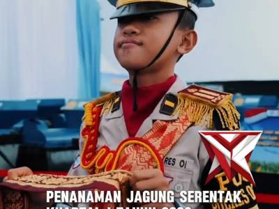 Kapolri Pimpin Tanam Raya Jagung Kuartal I 2026 di Ogan Ilir

Ogan Ilir &ndash; Kepala Kepolisian Negara R