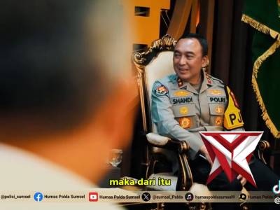 Kunjungan Kapolda Sumsel kekantor gubernur sumatera selatan
