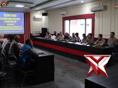 Pelaksanaan Supervisi Oleh Itwasda Polda Sumsel