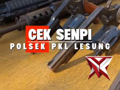 Cek Senpi Polsek Pangkalan Lesung