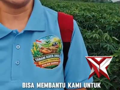 Kapolri Pimpin Tanam Raya Jagung Kuartal I 2026 di Ogan Ilir