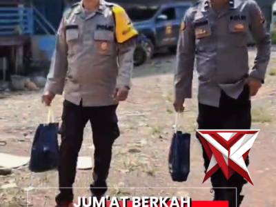 Jumat berkah polsek lalan