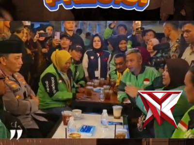 Kapolri Listyo sigit prabowo menyambangi kedai ado presisi, sebuah ruang sederhana