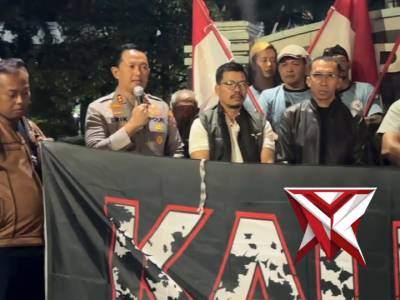 Kapolres Magetan hadir di tengah masyarakat dalam aksi spontanitas solidaritas. - PoliceTube