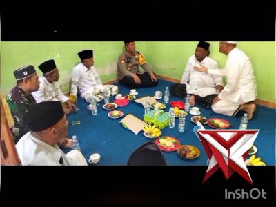 Silaturahmi kamtibmas halal bi halal