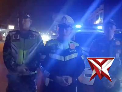 Pengecekan arus lalu lintas di wilkum polres oki