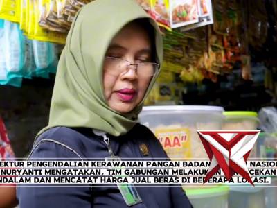 Tim Gabungan Satgas Pengendalian Harga Beras Sidak Di Pemalang