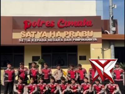 Personel Satgas II Preventif Polres Cimahi antisipasi kejahatan jalanan dan berandalan bermotor dj w