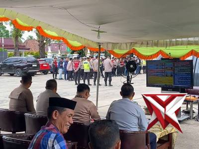 monitoring pelayanan perayaan Idul Fitri 1447 H di pimpin oleh Kapolri