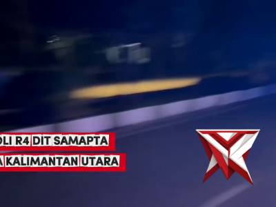 Patroli Dialogis R4 Ditsamapta Polda Kaltara Malam Hari Cegah Gangguan Kamtibmas Wilayah Bulungan