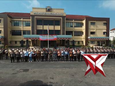 Apel Pam Swakarsa Polres Magelang Kota