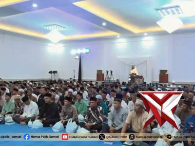 Safari Ramadhan Jadi Strategi Kapolda Sumsel Jaga Stabilitas Nasional - PoliceTube