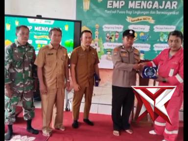 kegiatan EMP belajar di SDN 003 kepenghuluan rantau bais