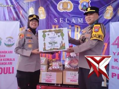 PENGECEKAN POS PAM DAN POS YAN POLRES BANGKALAN