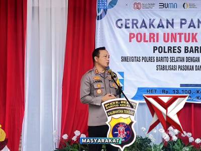 PANGAN MURAH SERENTAK POLRES BARSEL