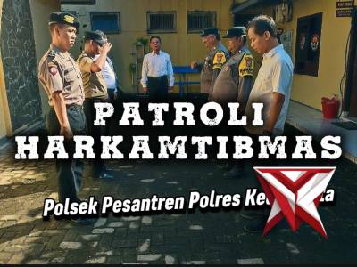 PATROLI HARKAMTIBMAS POLSEK PESANTREN POLRES KEDIRI KOTA