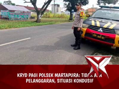 patroli polsek martapura