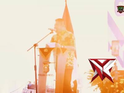 Kapolda Sumsel Irjen Pol Dr. H. Sandi Nugroho memimpin langsung Gerakan Pangan Murah Polri y