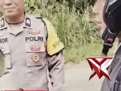 Perbaikan jembatan dan jalan polsek bts ulu