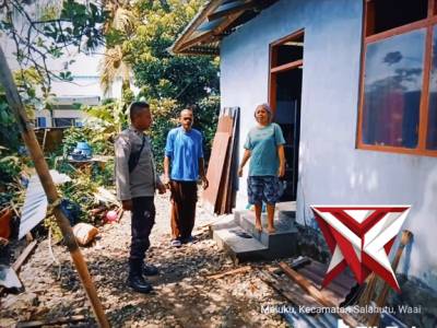 Kegiatan rutin Polsek Salahutu.