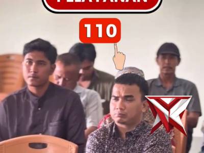 Dekat dengan Masyarakat! Bhabinkamtibmas Polsek Palmatak Sosialisasikan Layanan Kepolisian 110