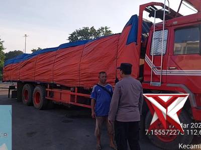 Giat Patroli KRYD berikan himbauan kepada sopir Antisipasi 3C situasi aman