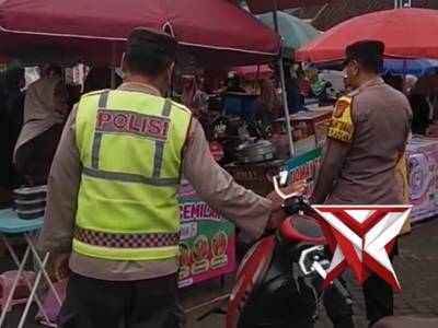Antisipasi gangguan Kamtibmas, Anggota Polsek Plaosan melaksanakan Patrolli dan pengamanan Pasar