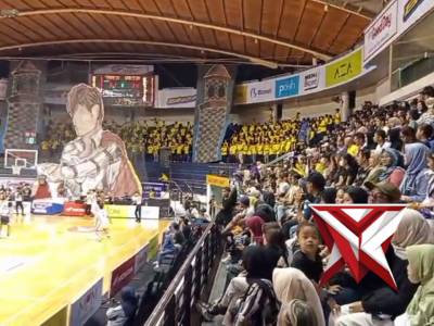 Pengamanan Pertandingan Bola Basket Oleh Polsek Gayungan