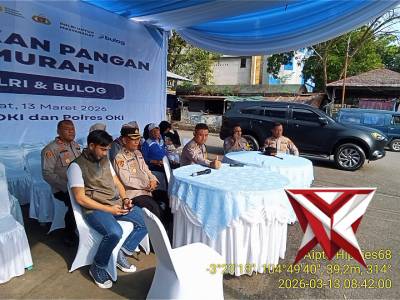 Gerakan pangan murah P
olri dan Bulog