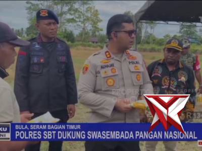 Paanen Raya Jagung Kuartsl Ke-III, Polri Dukung Swasembada Pangan Nasional
