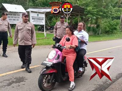 GIAT SWIPING DI WILKUM POLSEK TANIWEL TIMUR