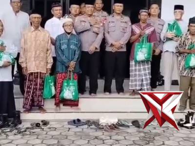 Peduli Marbot di Bulan Ramadhan, Polsek Geneng Polres Ngawi Perkuat Kamtibmas Lewat Aksi Sosial dan