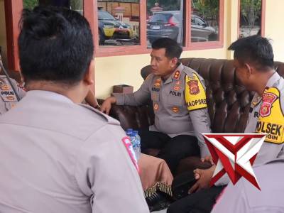 Kapolres Sarolangun Bersama Bhayangkari  dan PJU Kunker ke Polsek Pauh dan Mandiangin