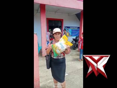 Terima kasih polres Minsel atas gerakan pangan murah - PoliceTube