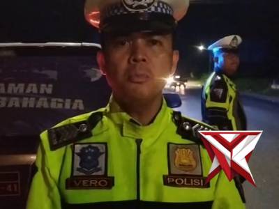 Giat patroli subuh dan pantauan arus sat lantas polres ogan ilir