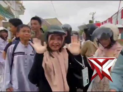 *Polresta Bengkulu Berbagi Takjil dan Sosialisasi Layanan 110, Wujud Kepedulian Polri di Bulan Ramad