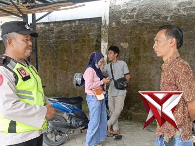 Patroli Polsek Rengel Sampaikan Himbauan Cegah Curanmor
