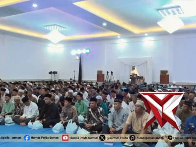 Safari Ramadhan Jadi Strategi Kapolda Sumsel Jaga Stabilitas Nasional - PoliceTube