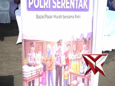 MASYARAKAT KAYUAGUNG SENANG DAPAT BERAS MURAH - PoliceTube