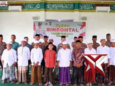 POLRES PIDIE JAYA GELAR YASINAN DAN TAUSIAH SERTA SANTUNAN ANAK YATIM