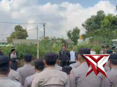 Pemakaman aiptu agus milwanto