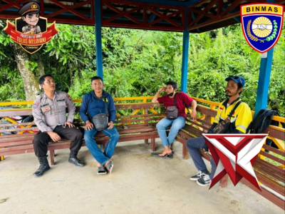 SAT BINMAS POLRES KUTIM LAKSANAKAN SAMBANG KEPADA MASYARAKAT