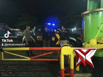 Antisipasi Pencurian, Polsek Sempol Laksanakan Patroli Blue Light