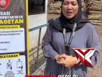 Sosialisasi Penerbitan SKCK di PT. Berkat Agung Jaya Abadi