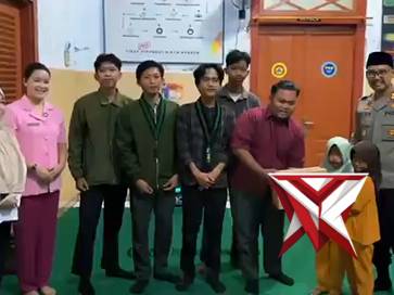 Bakti Sosial Polres Tegal Kota Bersama Mahasiswa