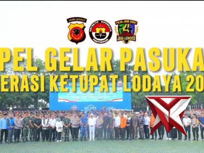 Apel Gelar Pasukan Ops. Ketupat Lodaya 2026